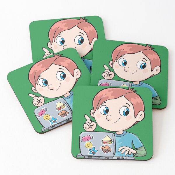 Item preview, boy sits in front of the laptop and teaches distance learning designed and sold by duxpavlic.