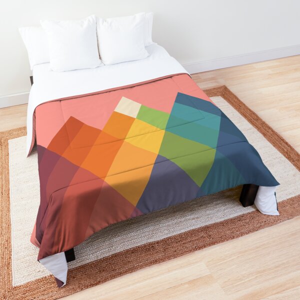 Rainbow Peak Comforter