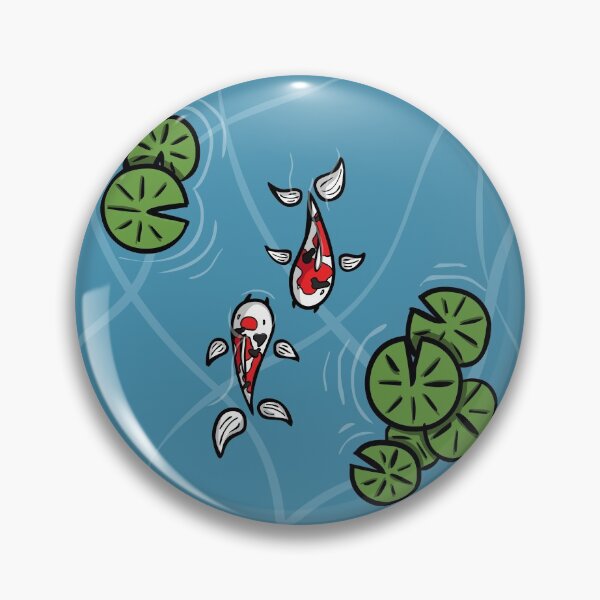 Item preview, Fuku and Heiwa the Koi designed and sold by Valerie Bennett.