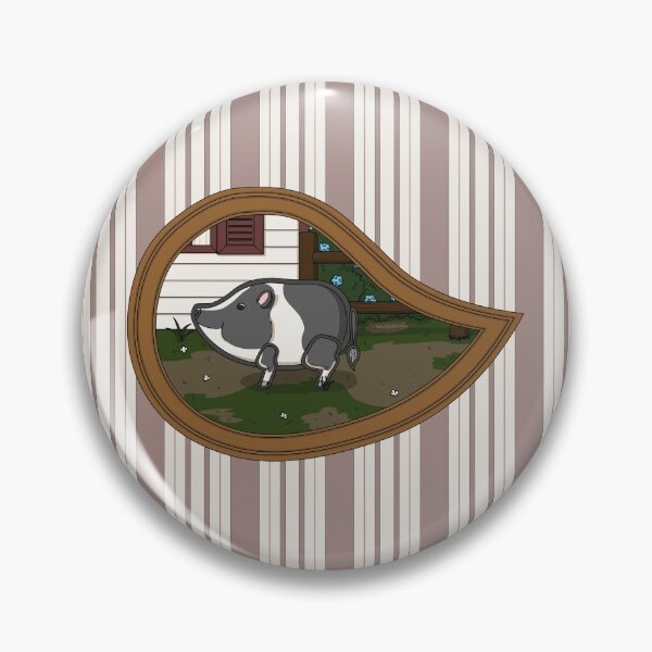 Item preview, Basil the Pig Print designed and sold by Valerie Bennett.