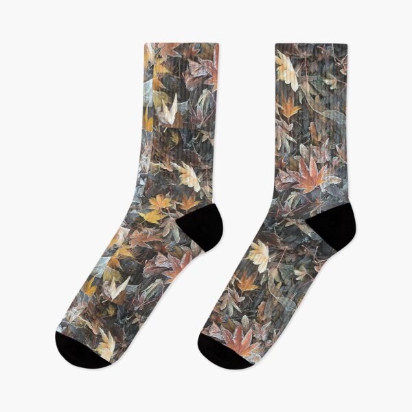 Item preview, Leaves in Frost designed and sold by Nicola Boden.