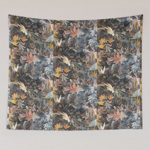 Item preview, Leaves in Frost designed and sold by Nicola Boden.