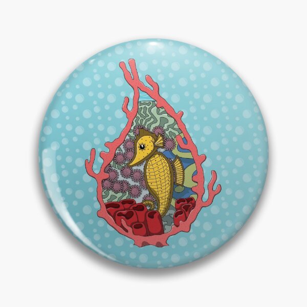 Item preview, Tanga the Seahorse designed and sold by Valerie Bennett.