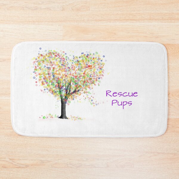 Item preview, Paw print rainbow tree designed and sold by Nicole Bleck.