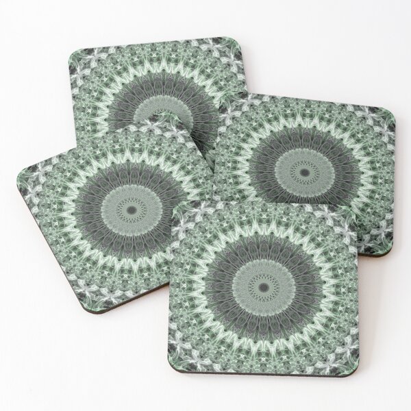 Item preview, Light green and white mandala designed and sold by JBlaminsky.
