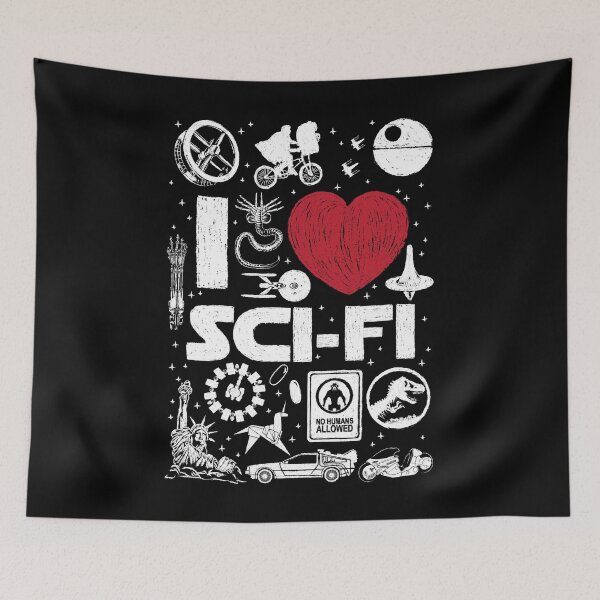 Item preview, I love SciFi designed and sold by zoezowie79.