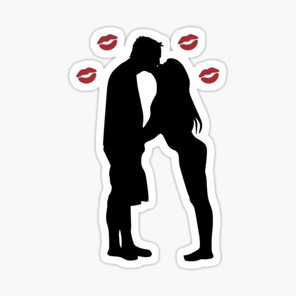 Item preview, The Lovers Kiss designed and sold by TeaAndPrints.