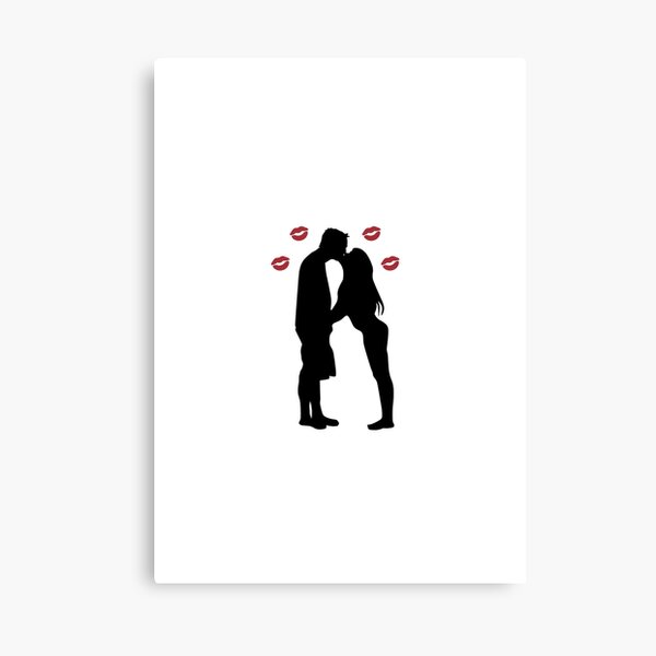 Item preview, The Lovers Kiss designed and sold by TeaAndPrints.