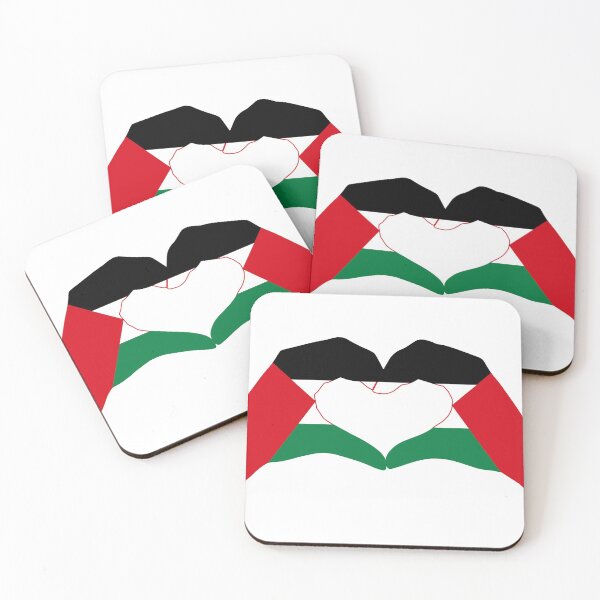 Item preview, We Heart Palestine Patriot Flag Series (Double) designed and sold by Carbon-Fibre Media.