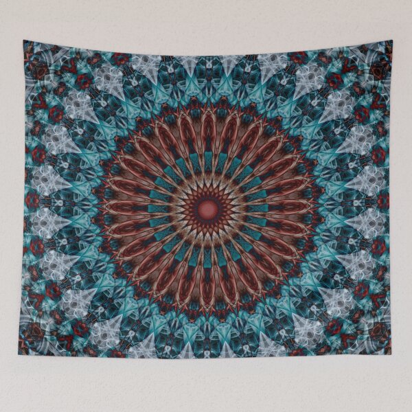 Item preview, Light blue and brown mandala designed and sold by JBlaminsky.