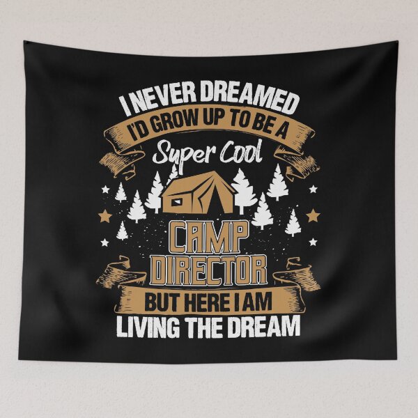 Item preview, Super Cool Camp Director Design - Funny Camping Director designed and sold by AmoreRoso.