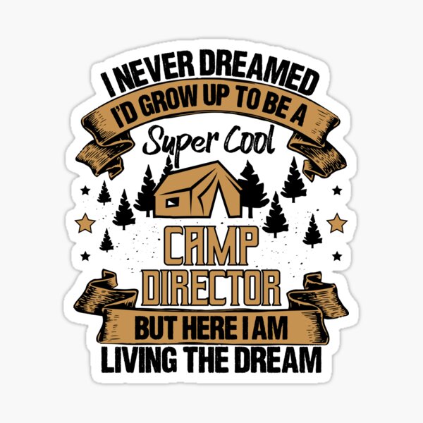 Artikel-Vorschau von Super Cool Camp Director Design - Funny Camping Director, designt und verkauft von alwinred.