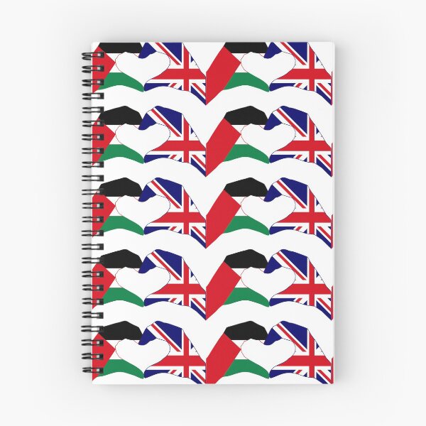 Item preview, We Heart Palestine & UK Patriot Flag Series designed and sold by Carbon-Fibre Media.