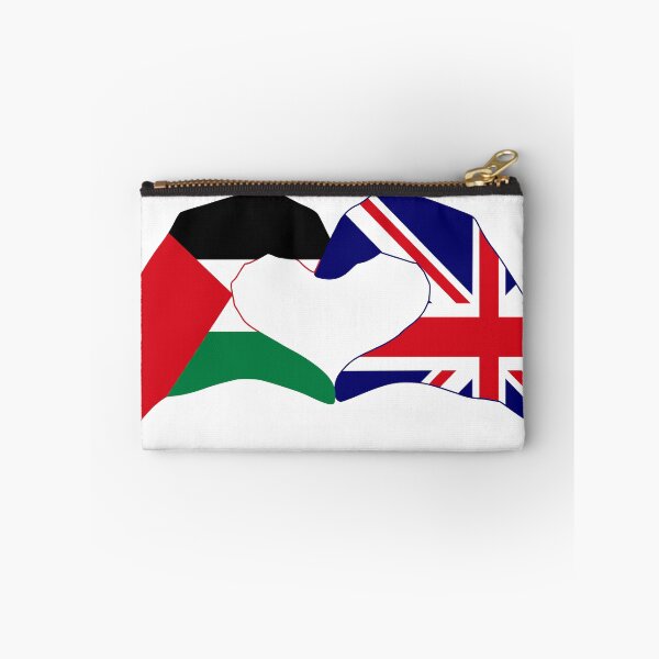 Item preview, We Heart Palestine & UK Patriot Flag Series designed and sold by Carbon-Fibre Media.