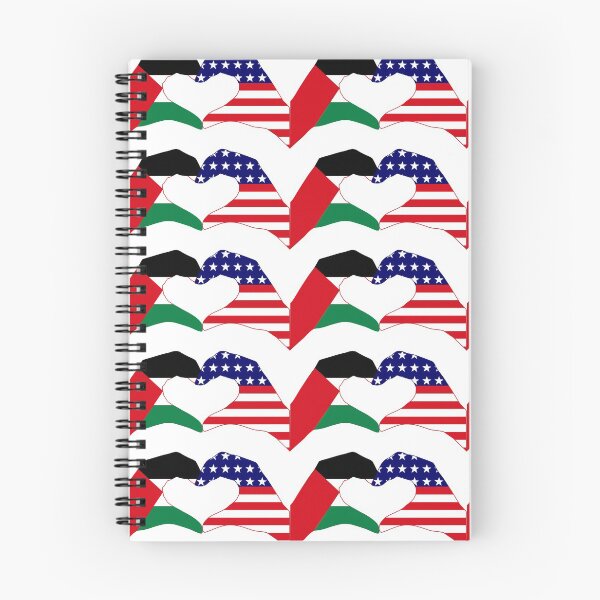 Item preview, We Heart Palestine & USA Patriot Flag Series designed and sold by Carbon-Fibre Media.