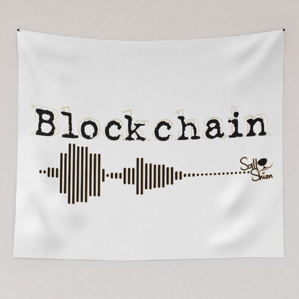Item preview, Blockchain waveform designed and sold by jiggabola.