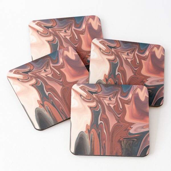 Item preview, Dark Orange Liquid Art iPhone Case & Covers designed and sold by helliazidi.