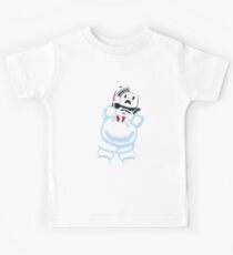 Scared Mr. Stay Puft. Kids Tee