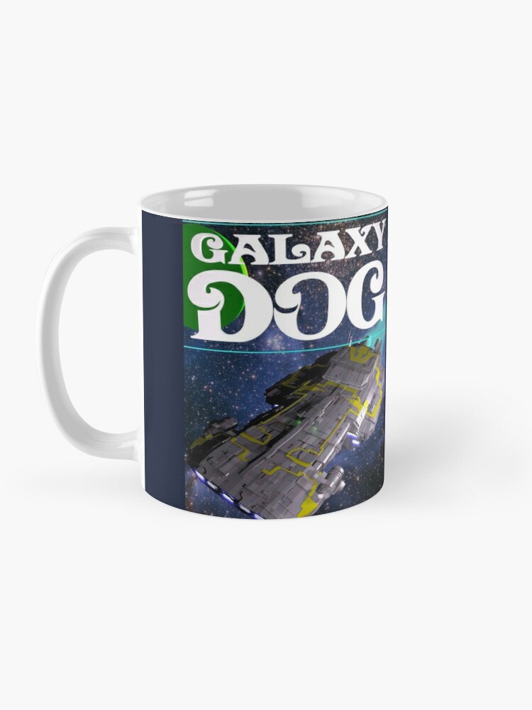 Alternate view of Galaxy Dog Cover Coffee Mug