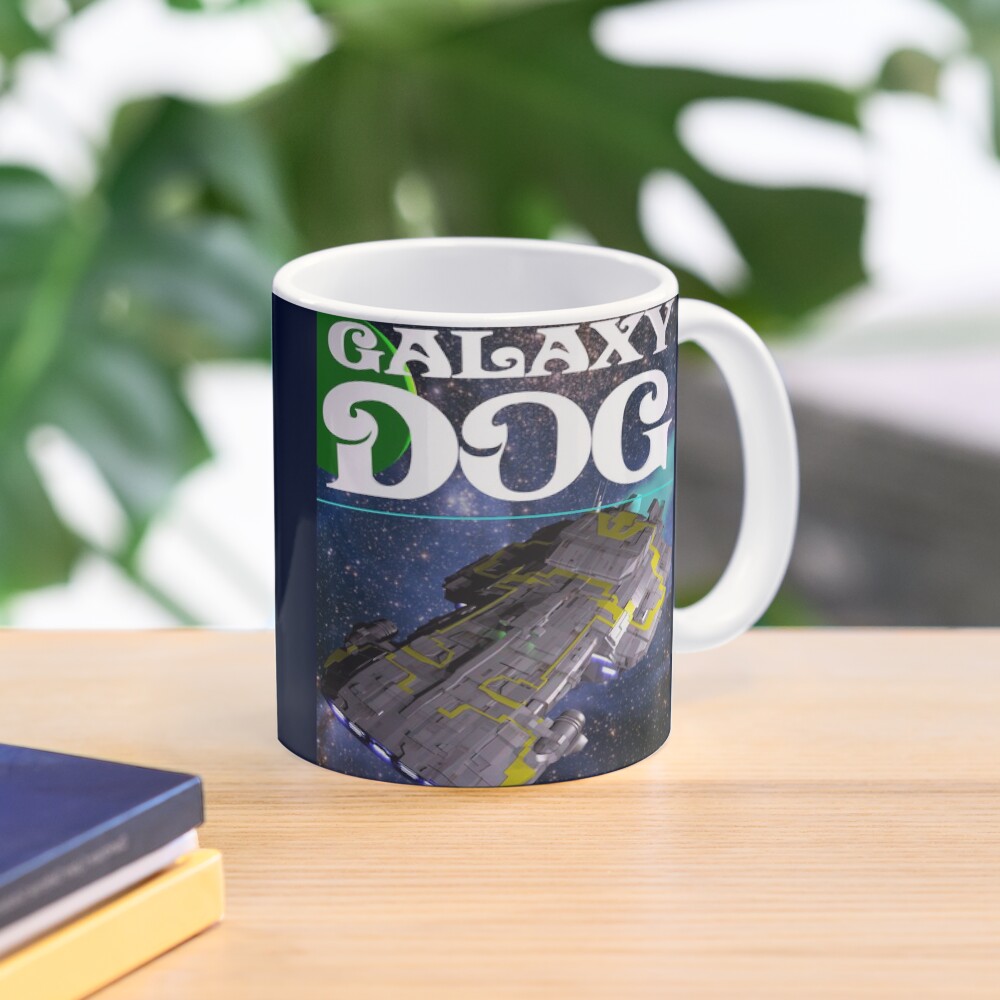 Galaxy Dog Cover Coffee Mug
