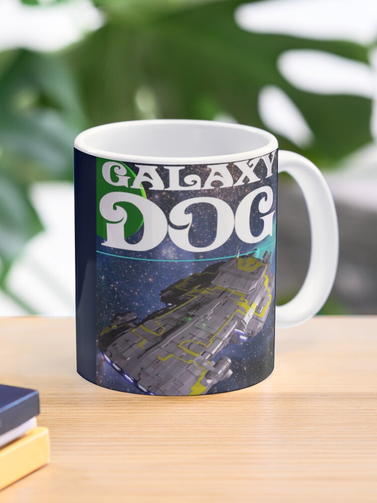 Thumbnail 1 of 6, Coffee Mug, Galaxy Dog Cover designed and sold by moonbug.