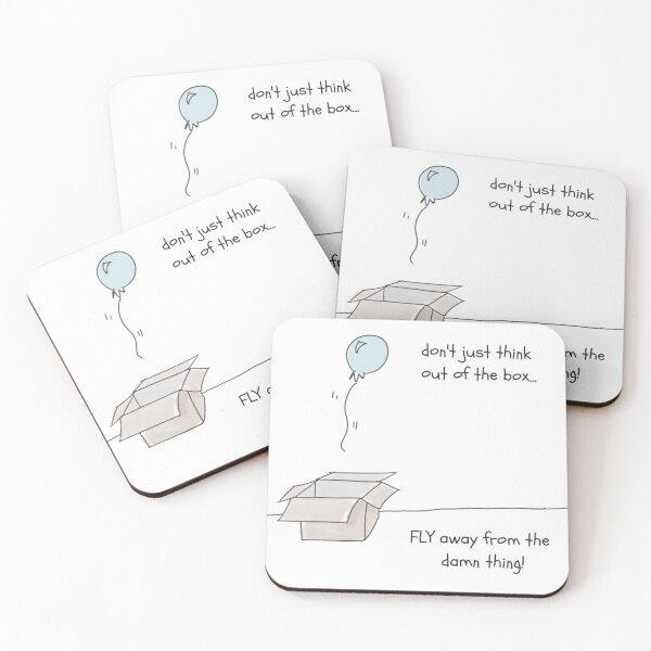 Item preview, Out of the Box Cartoon designed and sold by Dave MacDonald.