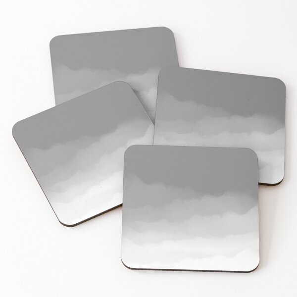 Item preview, Gray Watercolor Ombre (gray/white) designed and sold by Design Minds Boutique.