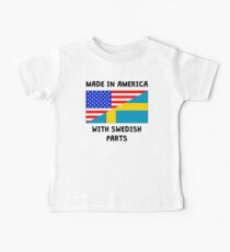 Made In American With Swedish Parts Baby Tee