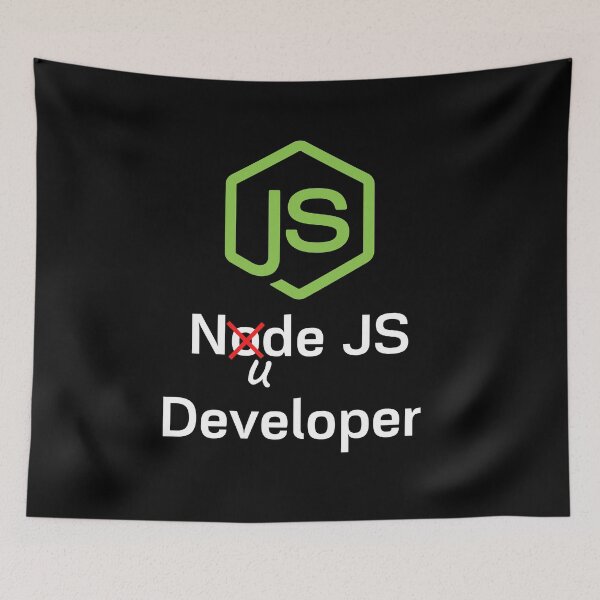 Artikelvorschau, Node (Nude) JS Developer - Bestes lustiges Programmierergeschenk entworfen und verkauft von sviatos.