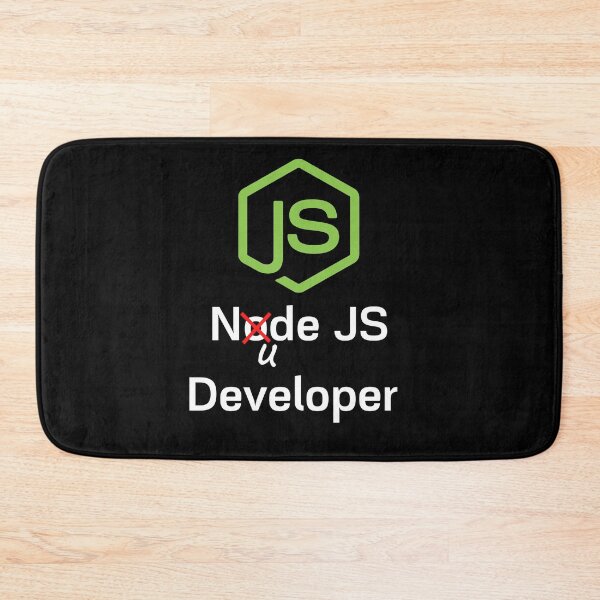 Item preview, Node(Nude) JS Developer - Best Funny Programmer Gift designed and sold by sviatos.