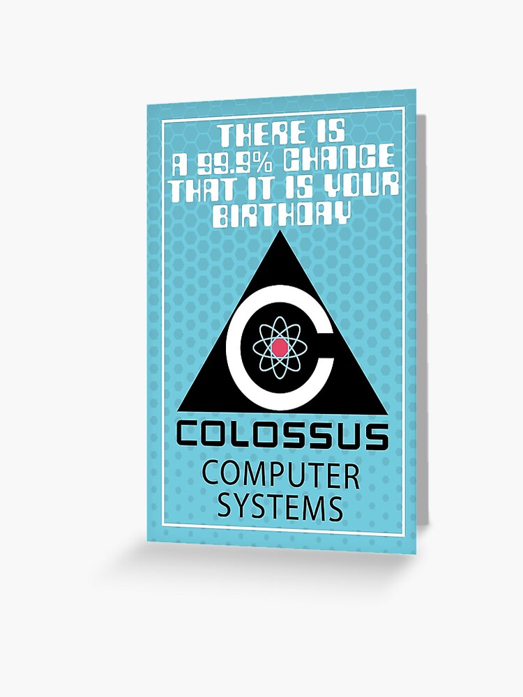 Birthday Colossus | Greeting Card