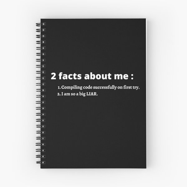 Item preview, 2 Facts About Programmer - Best Funny Programmer Gift designed and sold by sviatos.