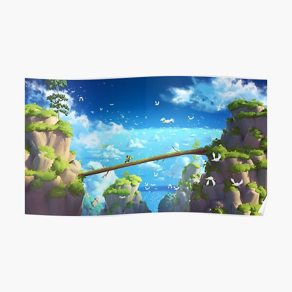 On the cliff Poster