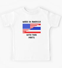 Made In American With Thai Parts Kids Tee