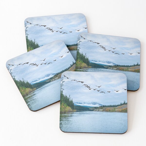 Item preview, Geese over Yukon River designed and sold by Yukondick.