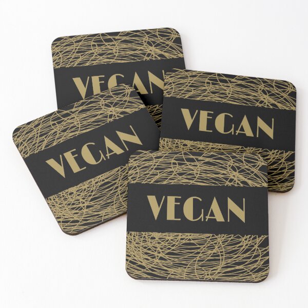 Item preview, Vegan - Art Deco Style designed and sold by GreenSlate.