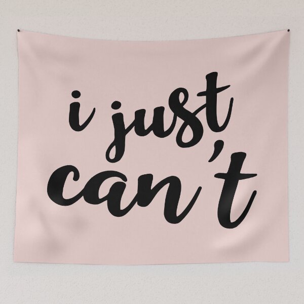 Item preview, I just can't designed and sold by Amy VanMeter.