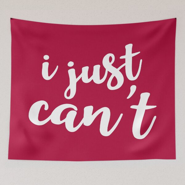Item preview, I just can't designed and sold by Amy VanMeter.