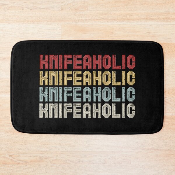 Item preview, Vintage Retro Knifeaholic Knife Collecting designed and sold by inkedtee.