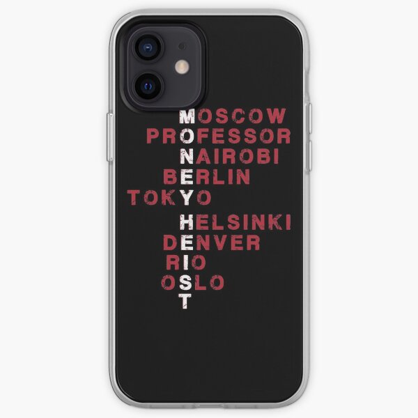 Retro Money Heist From Moscow To Oslo iPhone Soft Case