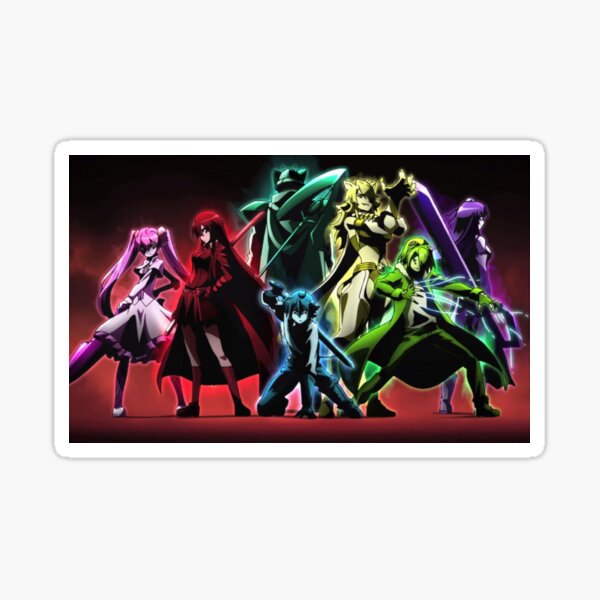 Anime Akame ga Kill Sticker