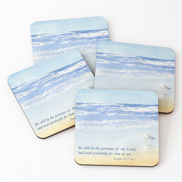 Item preview, La paciencia y el tiempo de Dios - Salmo 37: 7 designed and sold by Diane Hall Watercolors.