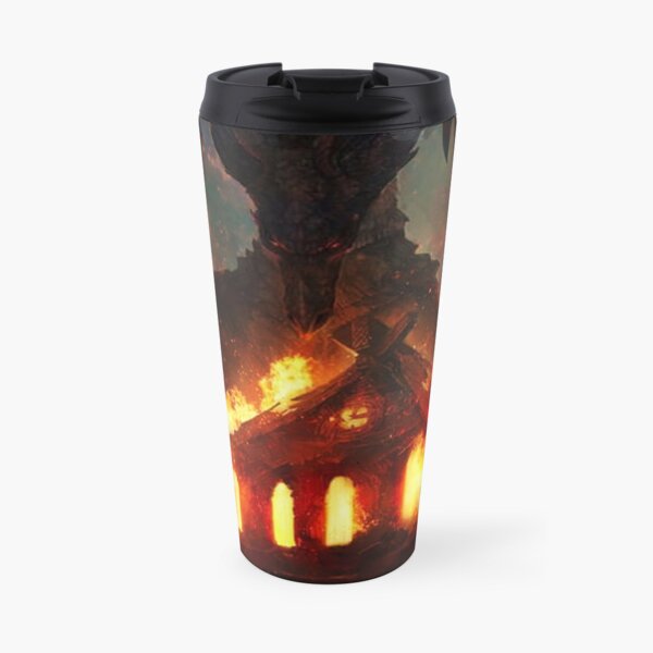 Skyrim Alduin Travel Coffee Mug