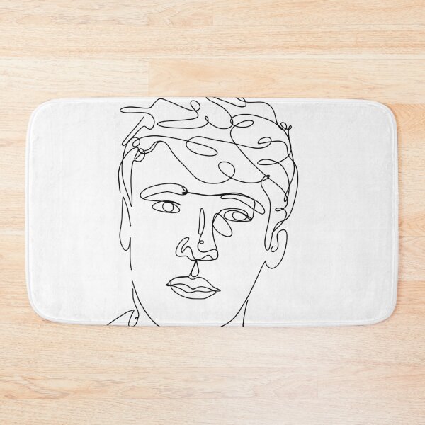 Item preview, cursed wilbur soot line drawing designed and sold by ren.