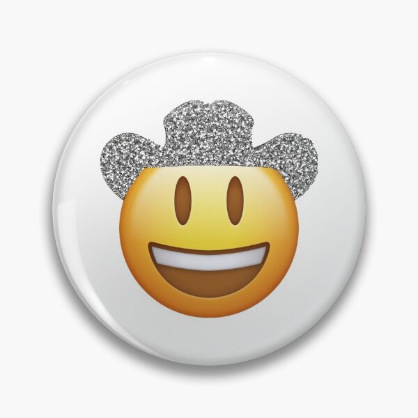Item preview, Glitter Cowboy Emoji designed and sold by nikkivan.