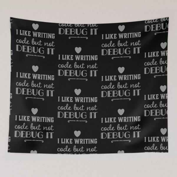 Item preview, I Like Writing Code But Not Debug It - Best Funny Programmer Gift designed and sold by sviatos.