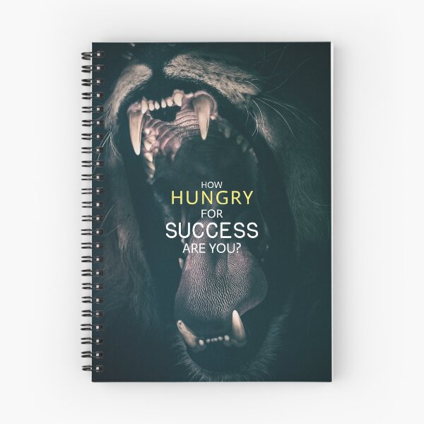 Item preview, Animal Motivation - Hungry for Success designed and sold by hiunlimit.