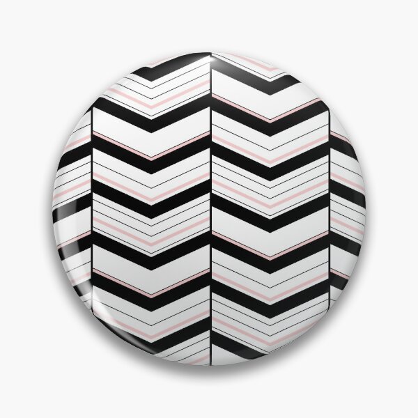 Item preview, Black White and Blush Chevron designed and sold by Valerie Bennett.