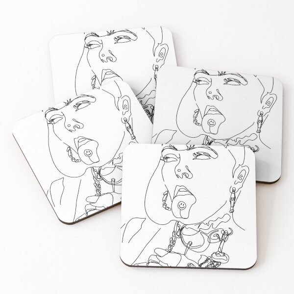 Item preview, ashnikko line drawing designed and sold by ren.