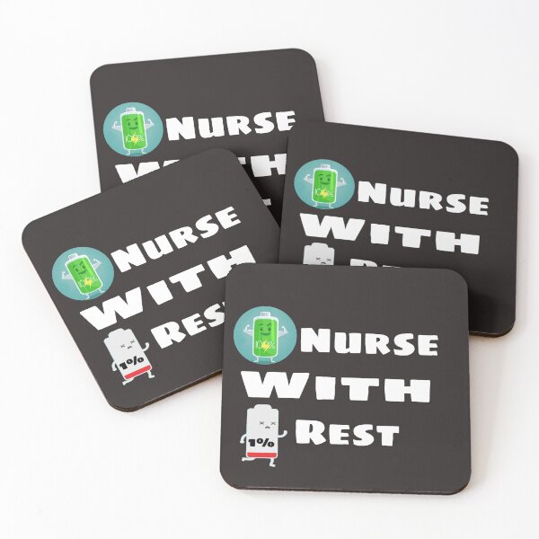 Item preview, 100% Nurse with 1% Rest designed and sold by Angees.